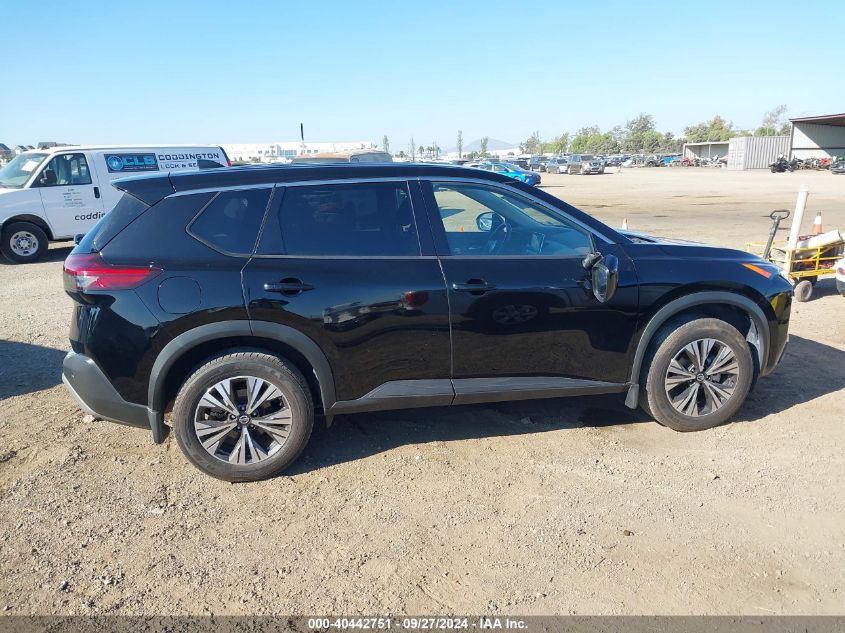 2021 Nissan Rogue Sv Fwd VIN: JN8AT3BA4MW000187 Lot: 40442751