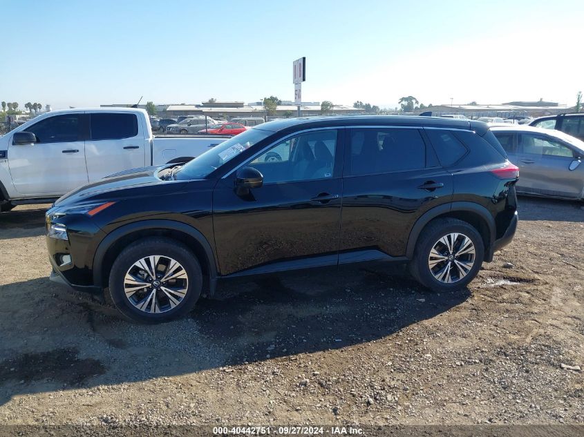 2021 Nissan Rogue Sv Fwd VIN: JN8AT3BA4MW000187 Lot: 40442751