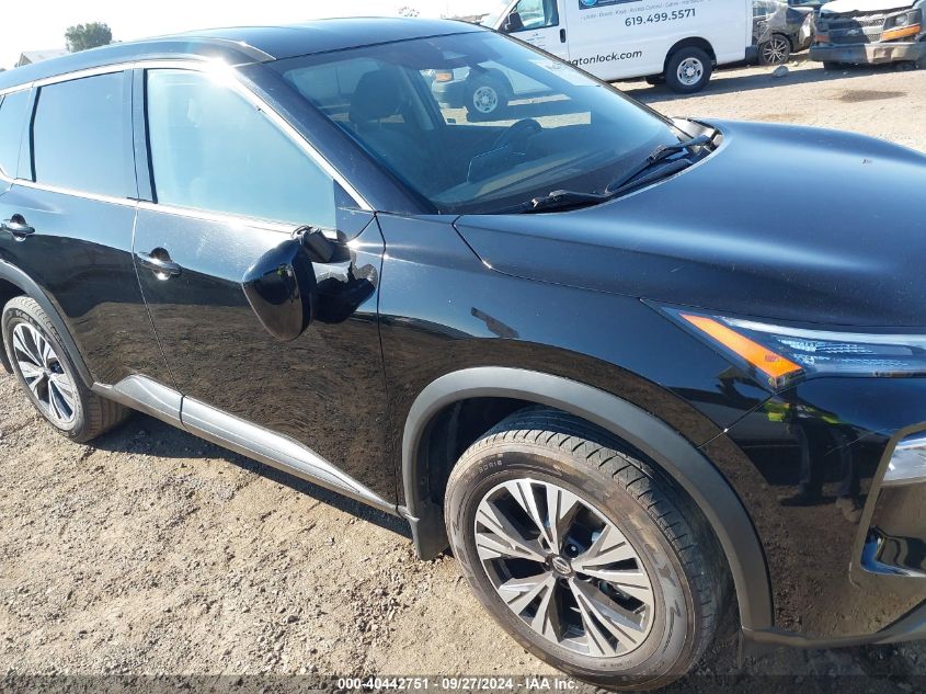 2021 Nissan Rogue Sv Fwd VIN: JN8AT3BA4MW000187 Lot: 40442751