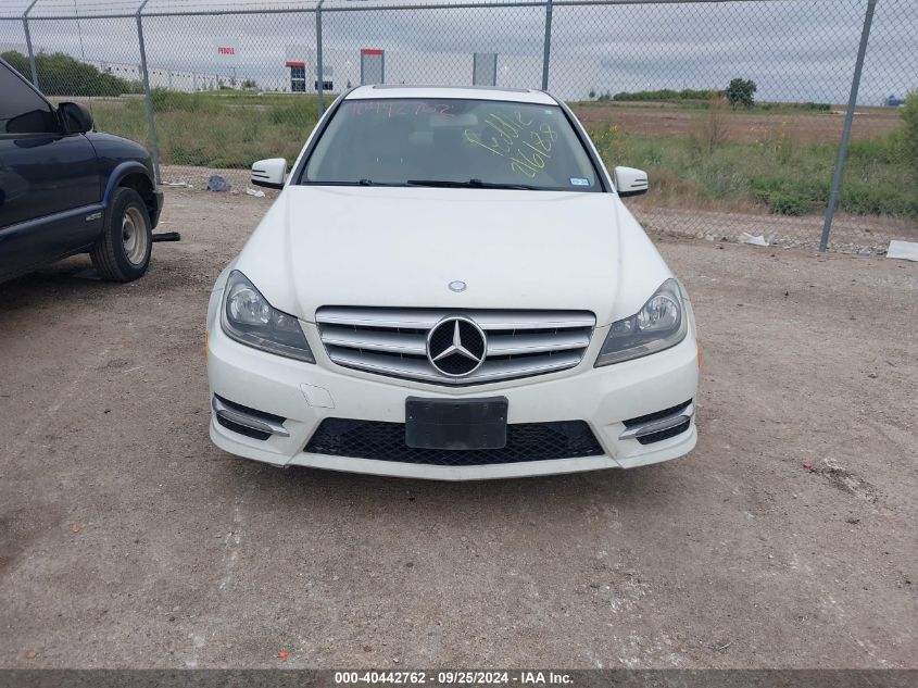 2012 Mercedes-Benz C 250 Luxury/Sport VIN: WDDGF4HB4CR216188 Lot: 40442762