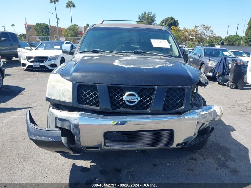 5N1AA08A55N733181 2005 Nissan Armada Se