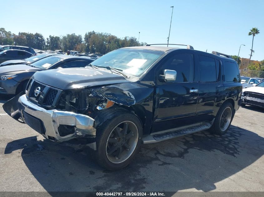 2005 Nissan Armada Se VIN: 5N1AA08A55N733181 Lot: 40442797