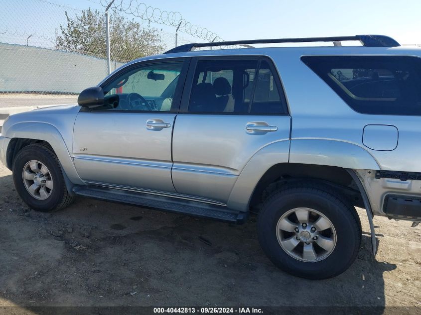 2003 Toyota 4Runner Sr5 V8 VIN: JTEZT14R638001104 Lot: 40442813