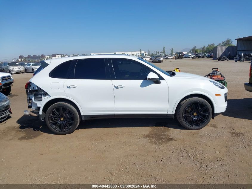 2018 Porsche Cayenne Platinum Edition VIN: WP1AA2A21JKA03099 Lot: 40442830