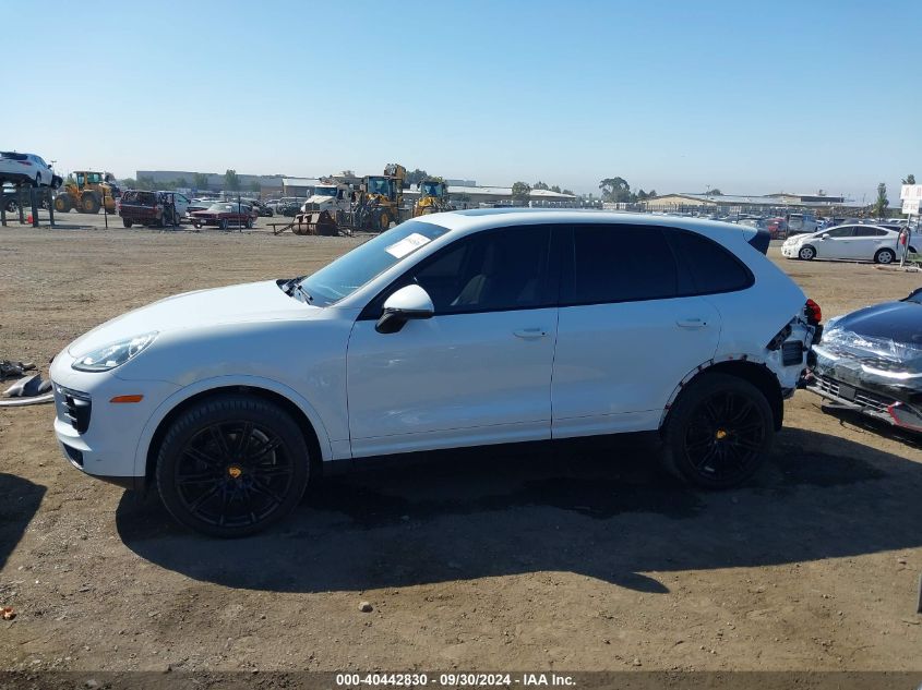 2018 Porsche Cayenne Platinum Edition VIN: WP1AA2A21JKA03099 Lot: 40442830