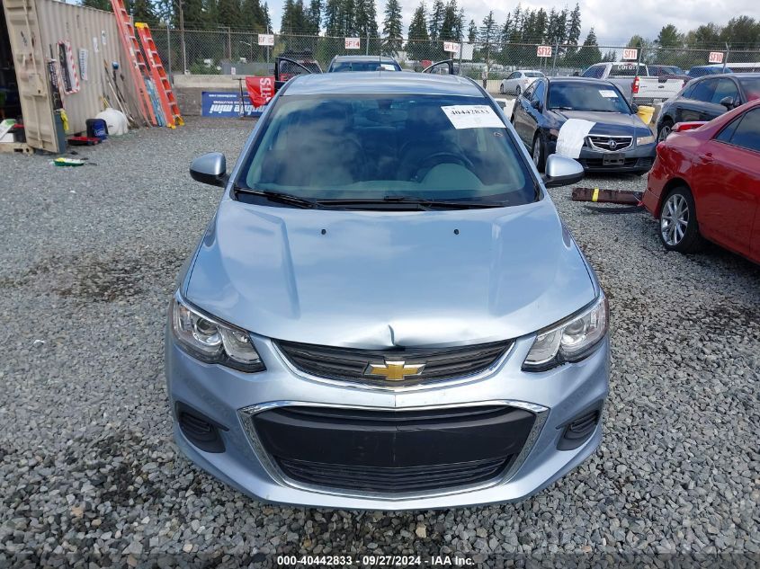 2018 Chevrolet Sonic Premier VIN: 1G1JF5SB8J4104253 Lot: 40442833