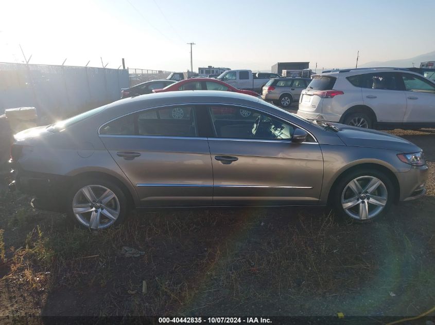 WVWBP7AN2EE537762 2014 Volkswagen Cc 2.0T Sport