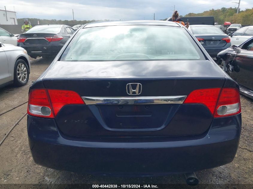 2009 Honda Civic Lx VIN: 1HGFA16539L008848 Lot: 40442838