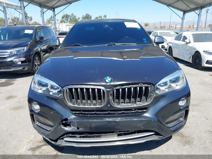 2019 BMW X6 Sdrive35I VIN: 5UXKU0C50K0S97566 Lot: 40442845