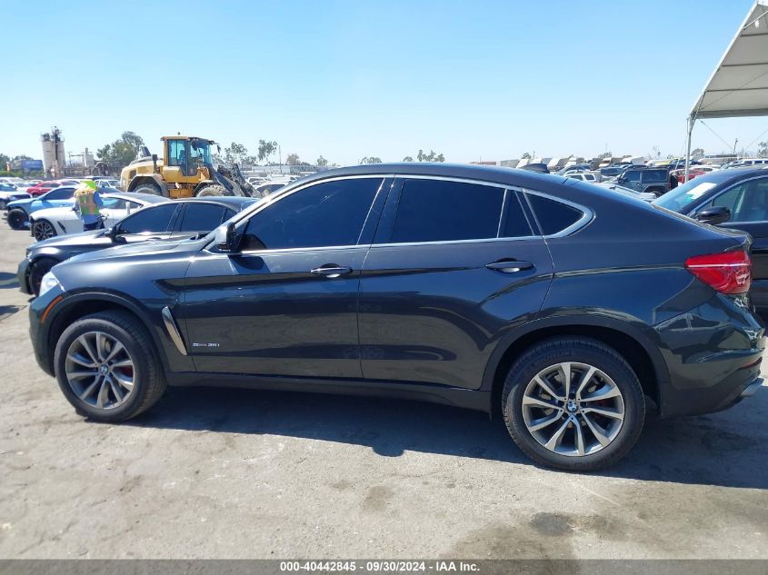 2019 BMW X6 Sdrive35I VIN: 5UXKU0C50K0S97566 Lot: 40442845