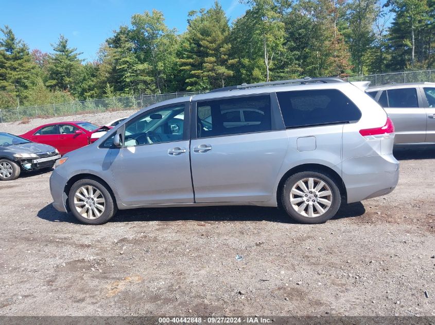 2011 Toyota Sienna Le VIN: 5TDJK3DC6BS001657 Lot: 40442848