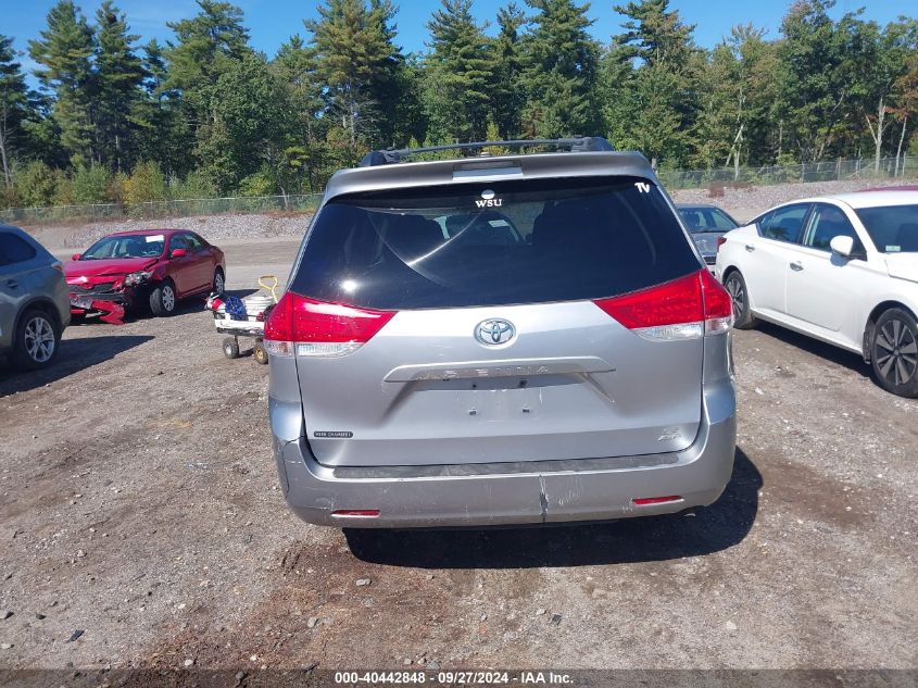 2011 Toyota Sienna Le VIN: 5TDJK3DC6BS001657 Lot: 40442848