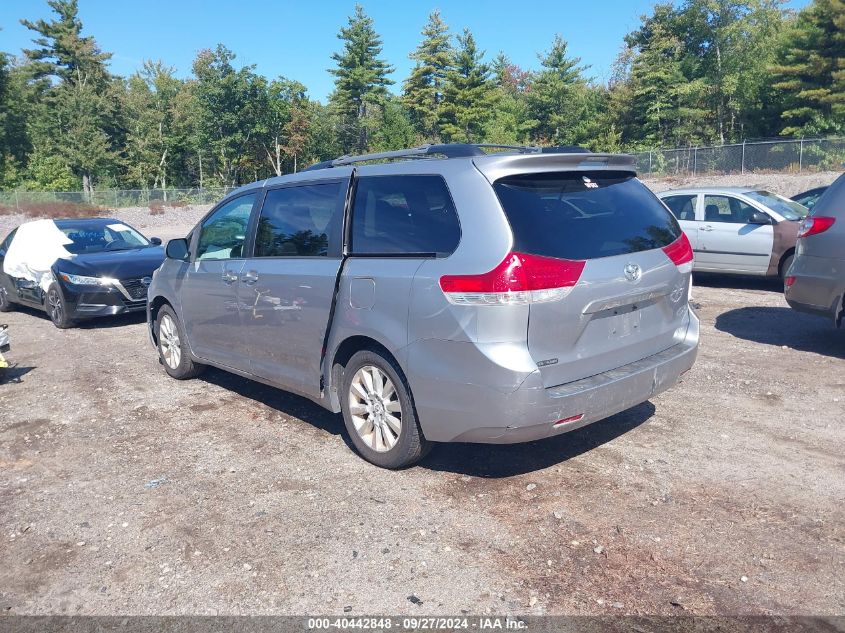 2011 Toyota Sienna Le VIN: 5TDJK3DC6BS001657 Lot: 40442848