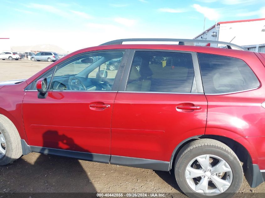 2014 Subaru Forester 2.5I Limited VIN: JF2SJAHC3EH554153 Lot: 40442855