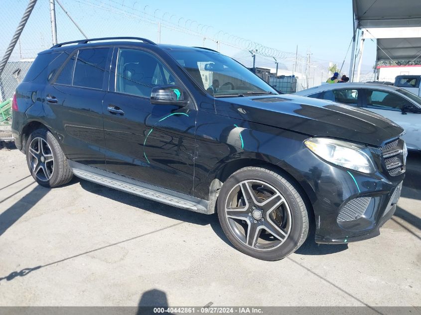 2016 Mercedes-Benz Gle 350 VIN: 4JGDA5JB8GA800573 Lot: 40442861