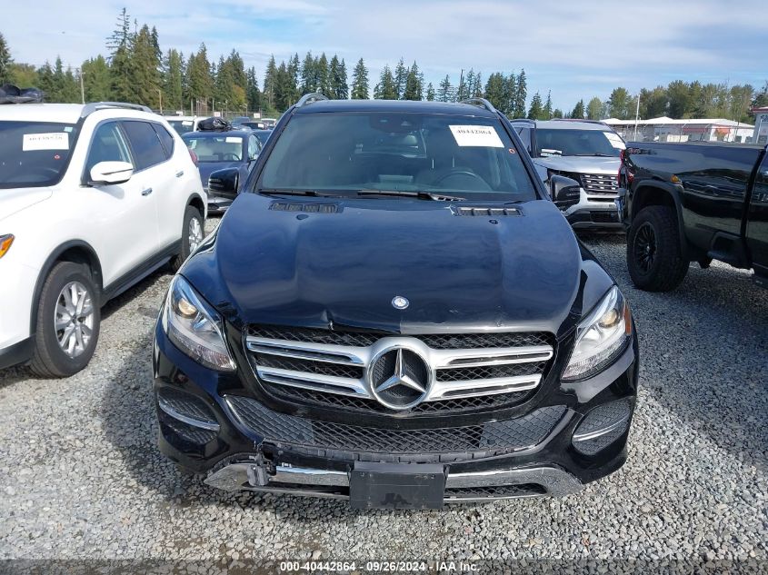 2016 Mercedes-Benz Gle 350 VIN: 4JGDA5JB5GA801020 Lot: 40442864