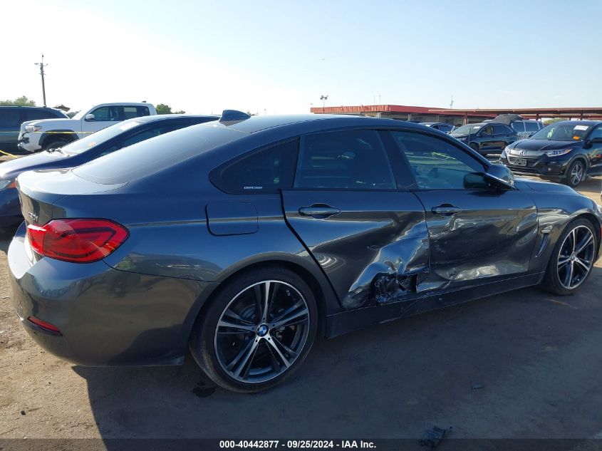 2018 BMW 430I Gran Coupe VIN: WBA4J1C5XJBM10576 Lot: 40442877