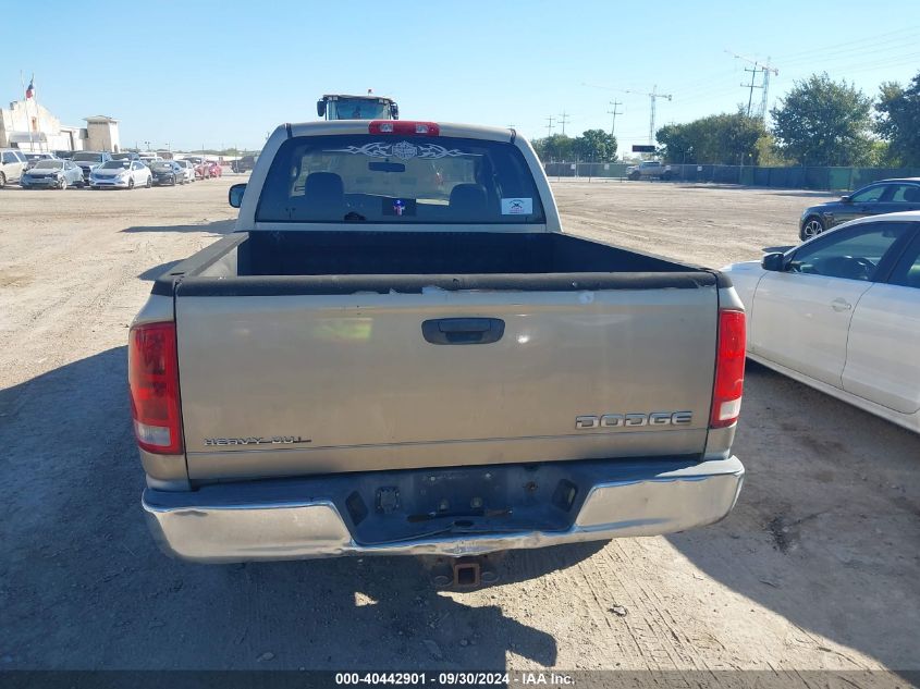 2003 Dodge Ram 2500 Slt/Laramie/St VIN: 3D7KA28653G747481 Lot: 40442901