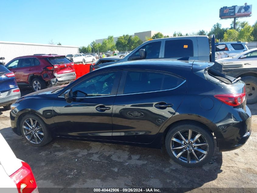 2018 Mazda 3 Grand Touring VIN: 3MZBN1M3XJM258493 Lot: 40442906