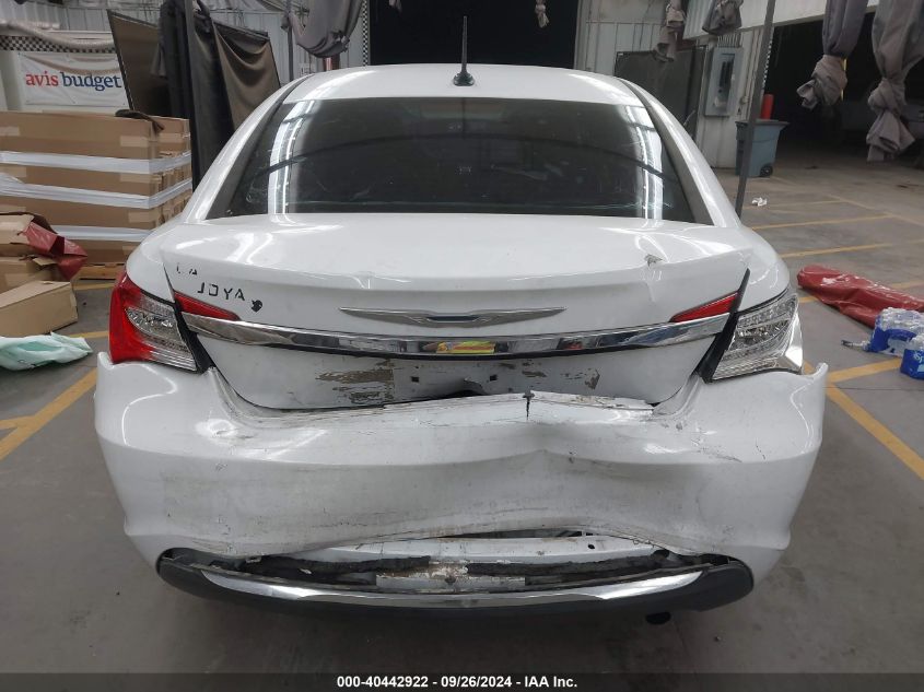 2013 Chrysler 200 Lx VIN: 1C3CCBAB7DN686521 Lot: 40442922