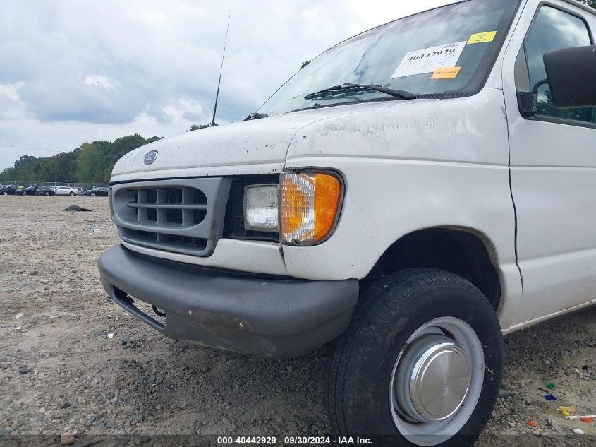 2002 Ford E-250 Commercial/Recreational VIN: 1FTNE24L02HA07025 Lot: 40442929