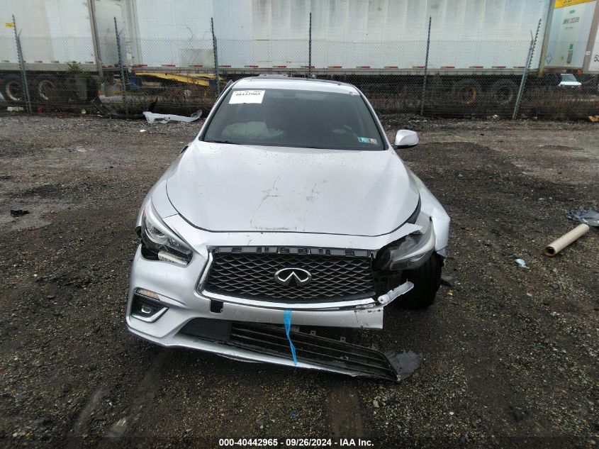 2019 Infiniti Q50 3.0T Luxe VIN: JN1EV7AR3KM559246 Lot: 40442965