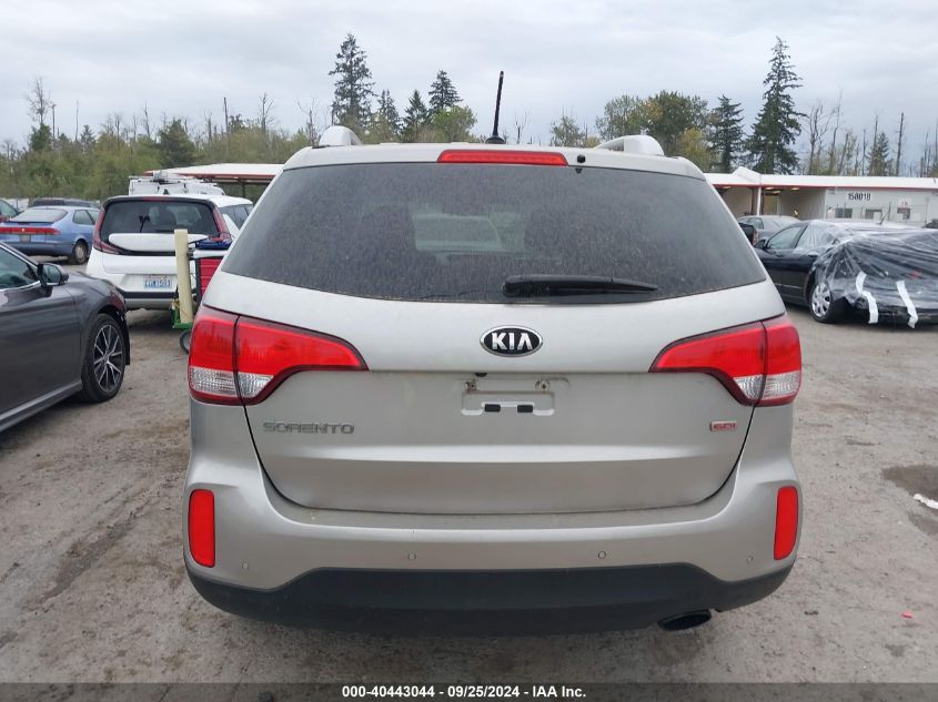 2014 Kia Sorento Lx VIN: 5XYKTCA62EG438055 Lot: 40443044