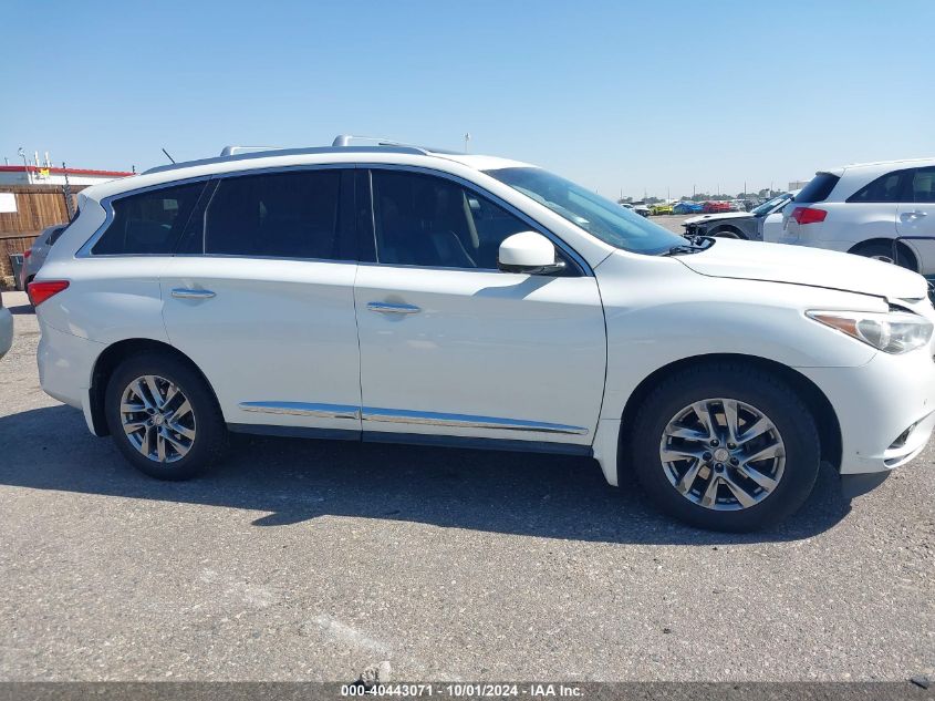 2013 Infiniti Jx35 VIN: 5N1AL0MM4DC319586 Lot: 40443071