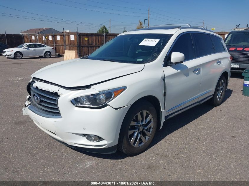 2013 Infiniti Jx35 VIN: 5N1AL0MM4DC319586 Lot: 40443071