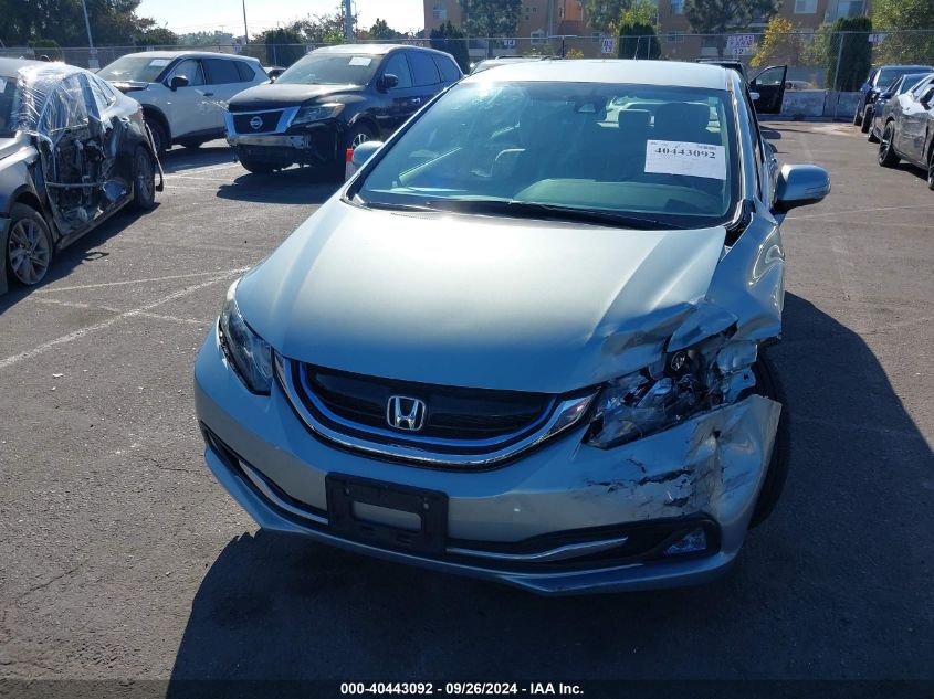 19XFB4F20DE201253 2013 Honda Civic Hybrid