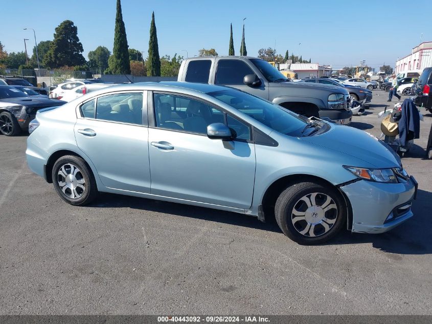 19XFB4F20DE201253 2013 Honda Civic Hybrid