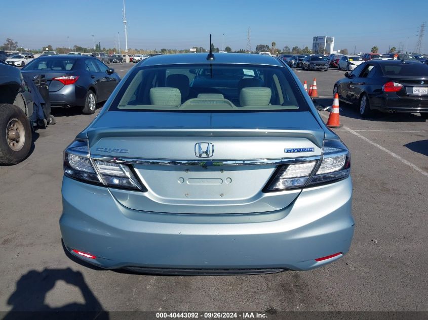 19XFB4F20DE201253 2013 Honda Civic Hybrid