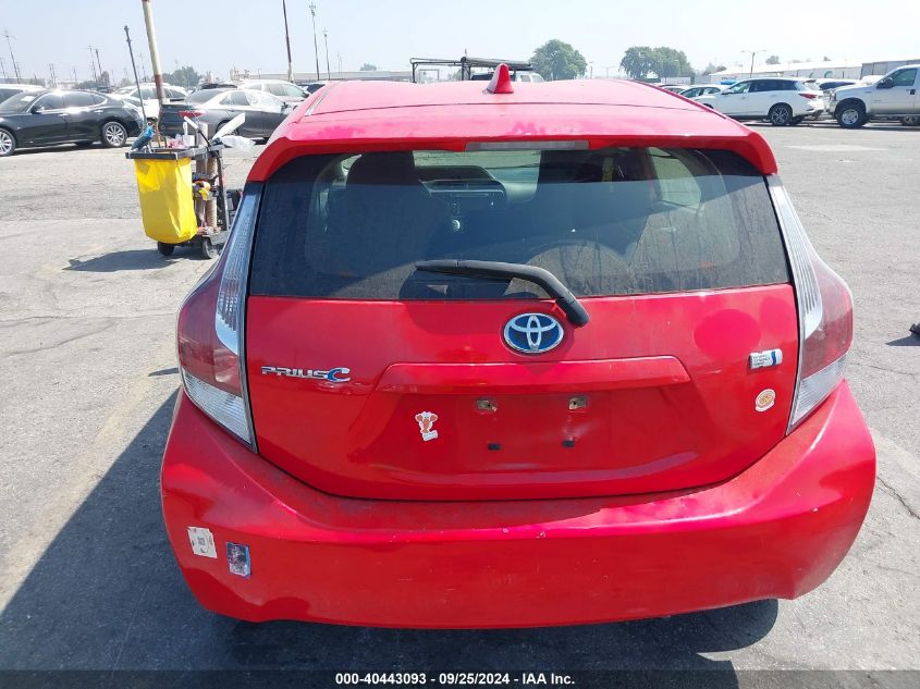 JTDKDTB35F1109952 2015 Toyota Prius C One