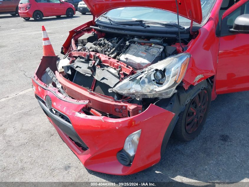 JTDKDTB35F1109952 2015 Toyota Prius C One