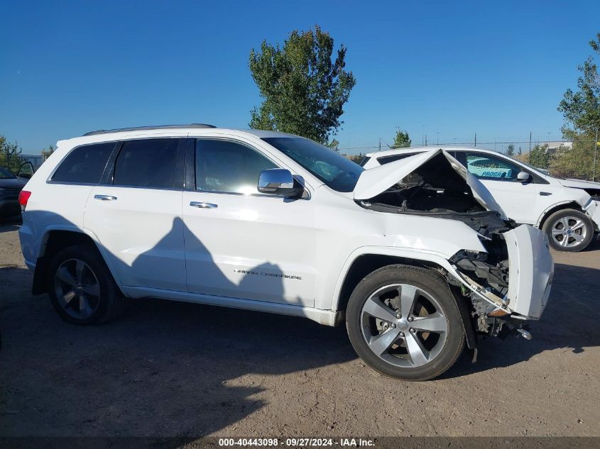 2016 Jeep Grand Cherokee Overland VIN: 1C4RJFCG1GC368194 Lot: 40443098