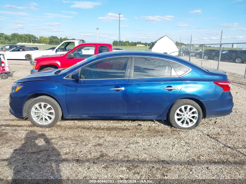 2019 Nissan Sentra Sv VIN: 3N1AB7AP9KY275302 Lot: 40443103