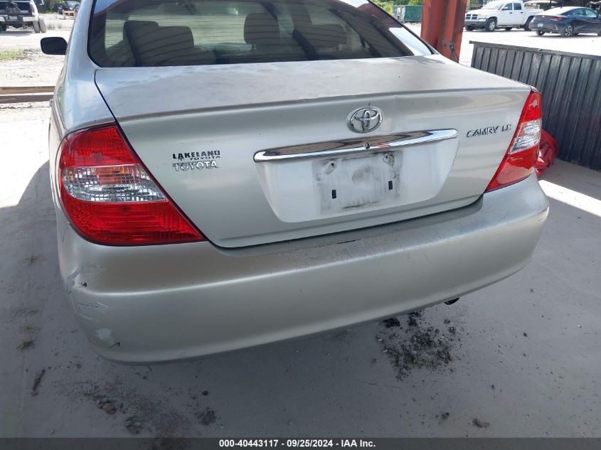 2003 Toyota Camry Le VIN: 4T1BE32K03U733149 Lot: 40443117