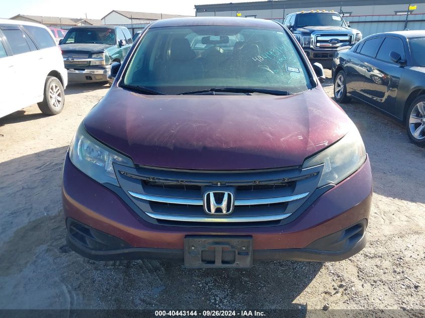 2013 Honda Cr-V Lx VIN: 5J6RM3H39DL046985 Lot: 40443144