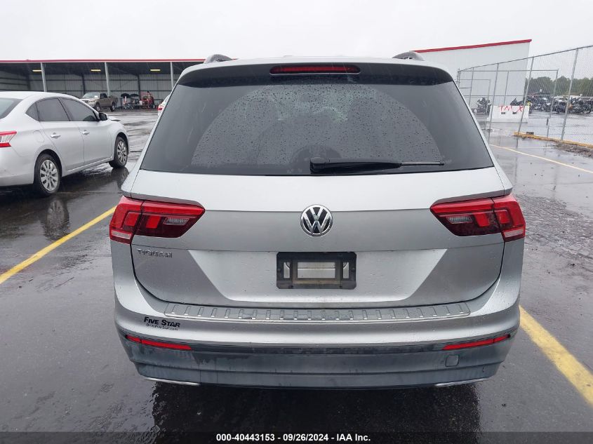 2019 Volkswagen Tiguan 2.0T S VIN: 3VV1B7AX9KM090933 Lot: 40443153