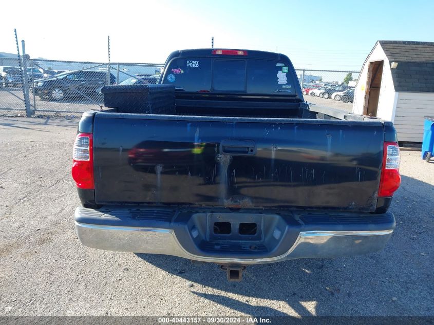 2006 Toyota Tundra Sr5 V8 VIN: 5TBBT44196S478622 Lot: 40443157