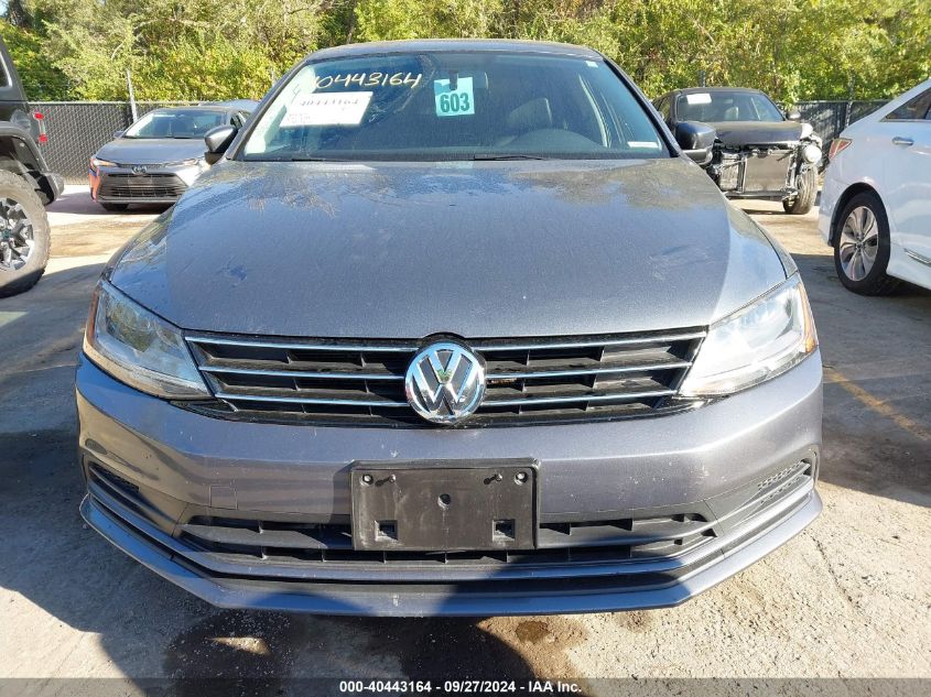 2017 Volkswagen Jetta 1.4T S VIN: 3VW2B7AJ8HM228255 Lot: 40443164