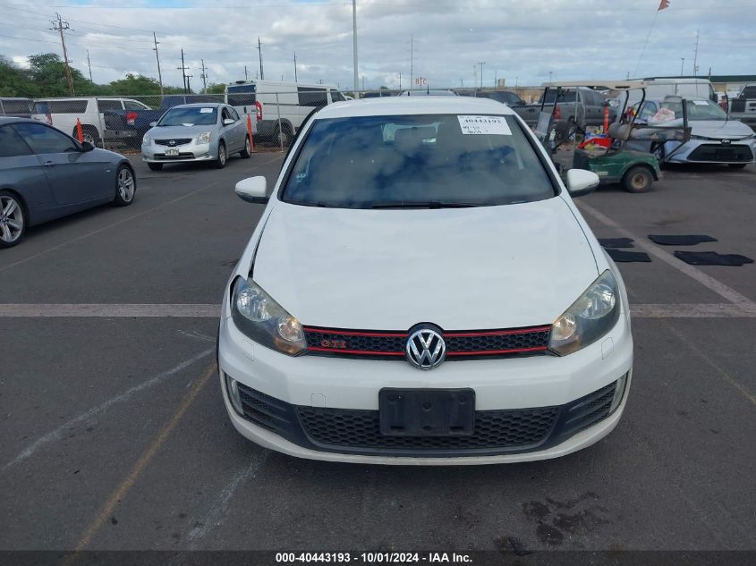 2013 Volkswagen Gti 4-Door VIN: WVWHD7AJ9DW004638 Lot: 40443193