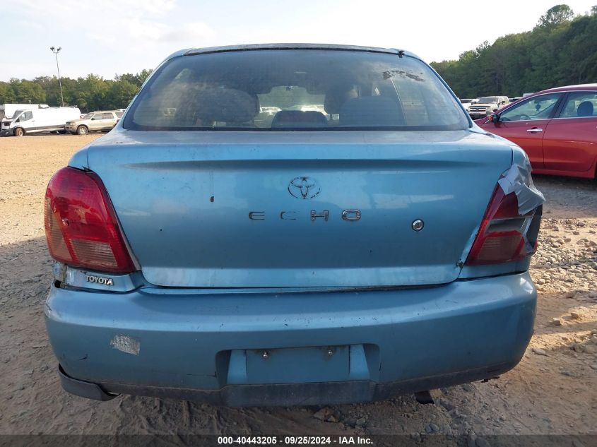 2001 Toyota Echo VIN: JTDBT123510160311 Lot: 40443205