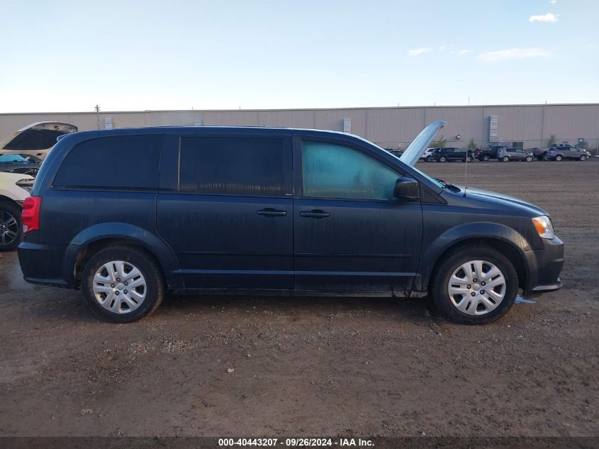 2C4RDGBG3ER312213 2014 Dodge Grand Caravan Se