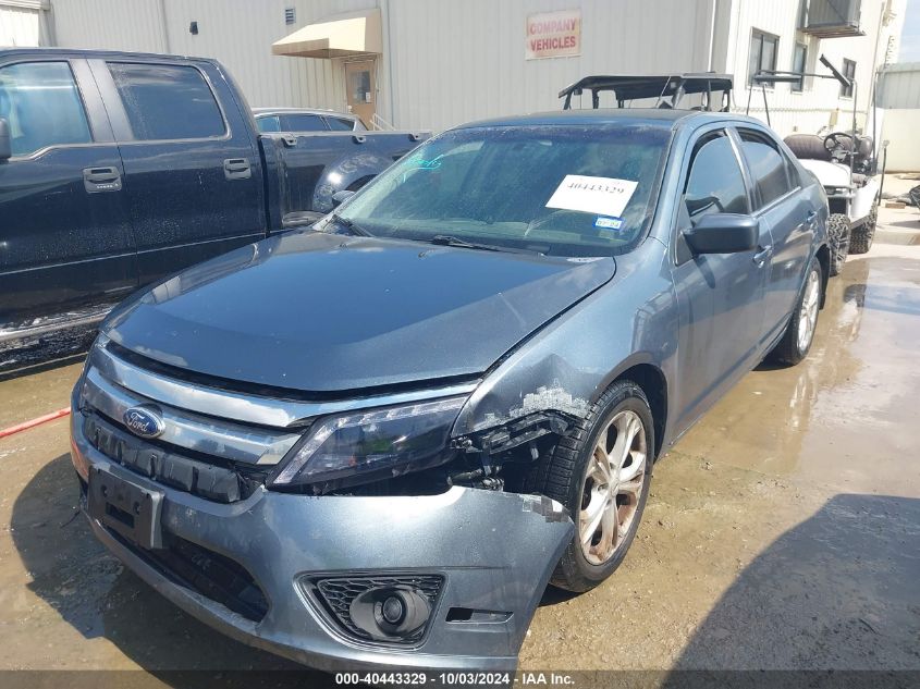 3FAHP0HA1CR124350 2012 Ford Fusion Se