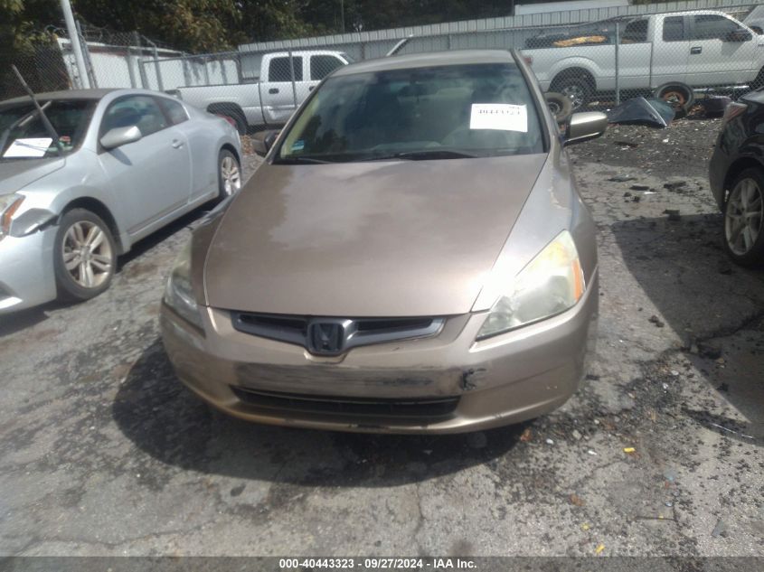 3HGCM56373G708537 2003 Honda Accord 2.4 Lx