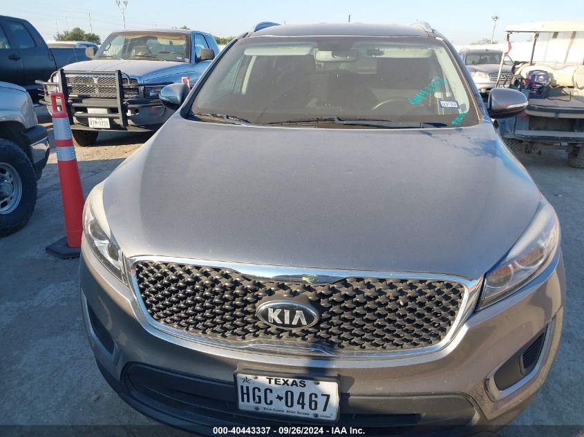 2016 Kia Sorento 3.3L Lx VIN: 5XYPG4A52GG157304 Lot: 40443337