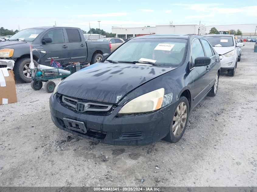 1HGCM665X6A011261 2006 Honda Accord 3.0 Ex