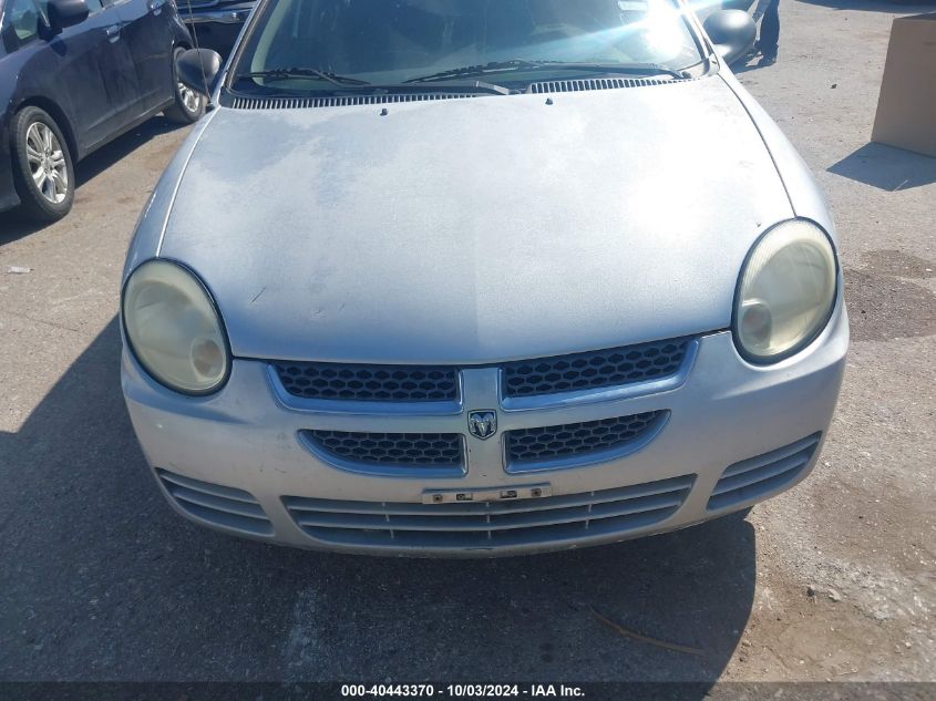 2005 Dodge Neon Sxt VIN: 1B3ES56C25D134685 Lot: 40443370