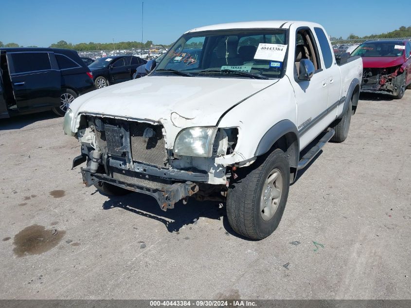 2002 Toyota Tundra Access Cab/Access Cab Sr5 VIN: 5TBBT44192S276678 Lot: 40443384